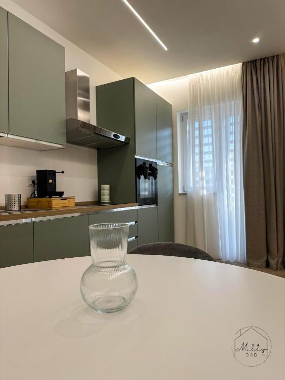 Soggiorno per vacanze con cucina attrezzata a Frattaminore